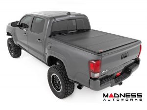Toyota Tacoma Bed Cover - Tri-Fold - Flip Up - Hard Cover - 5ft Bed - 2005-2015 Toyota Tacoma Bed Cover - Tri-Fold - Flip Up - Hard Cover - 5ft Bed - 2005-2015